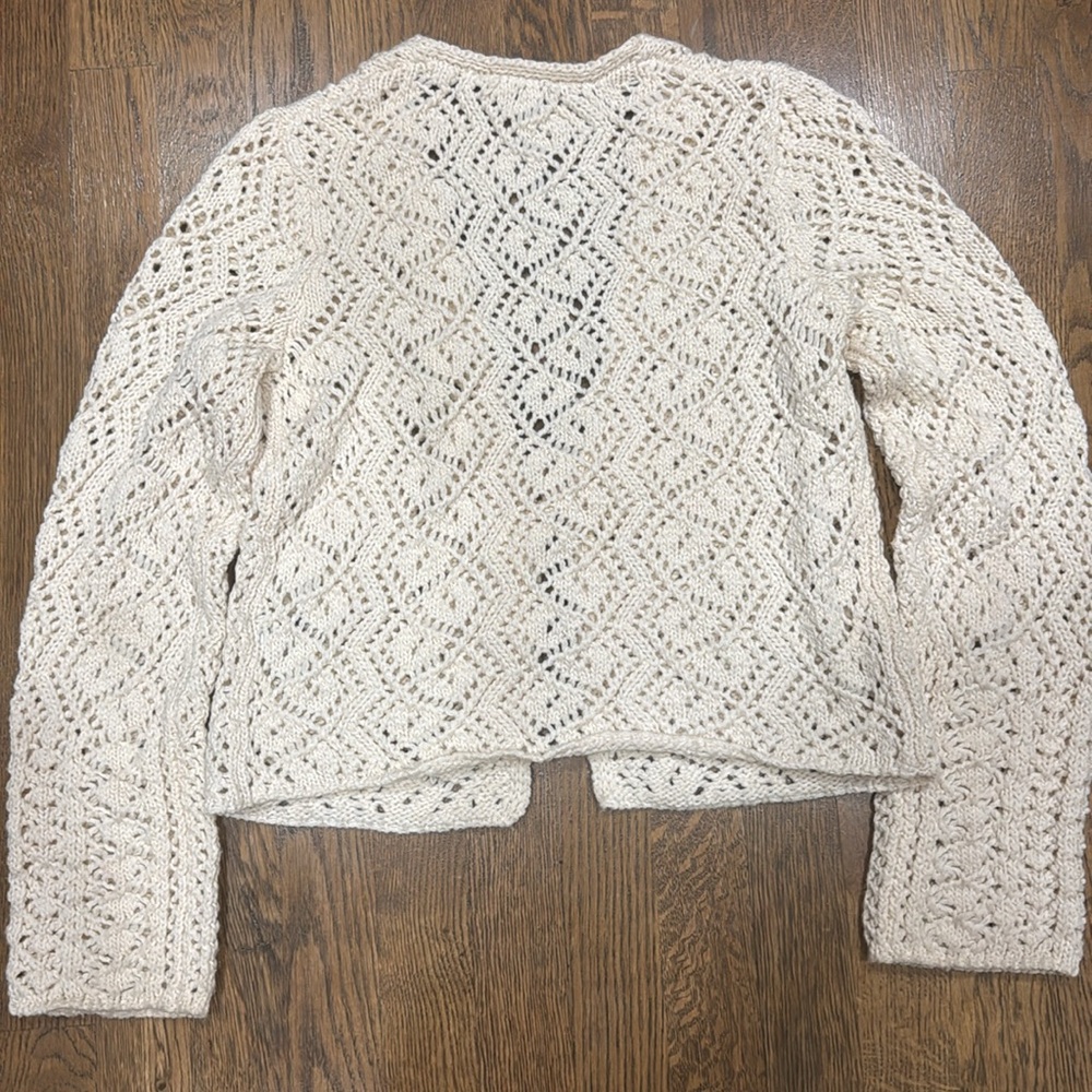 The Limited Cream Tie Front Cardigan - Picture 5 of 6